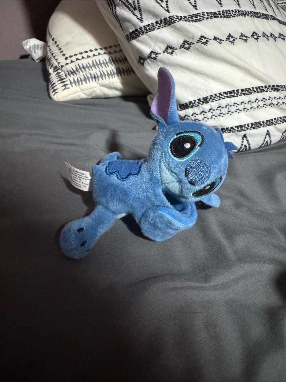 Stitch Blue Plush Slap Stick Bracelet